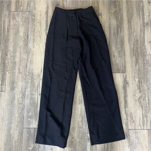 Artless Forever Black Straight Leg Trousers